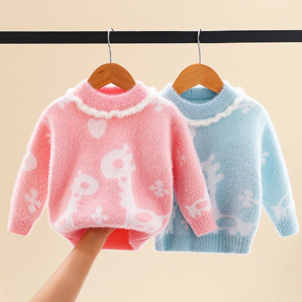 Amazon.com: ZHIZAIHU Toddler Kids Girls Knitted Pullover
