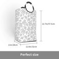 thumbnail image 2 of Gaeub Snake Print 50L Large Laundry Hampers with Handles, Collapsible Clothes Baskets, Washing Bag,Waterproof Laundry Bag, Foldable Washing Bin, 2 of 5