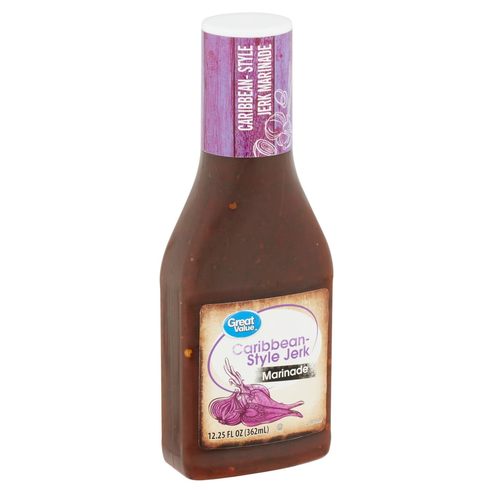Great Value CaribbeanStyle Jerk Marinade, 12.25 Fl Oz