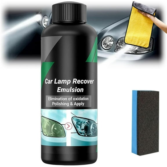 Beamrevive Headlight Cleaner Restoration,Automotive Headlight Restoration for All Vehicles,Cleaner and Restorer Kit,Lasting Protection and Crystal Clear Vision