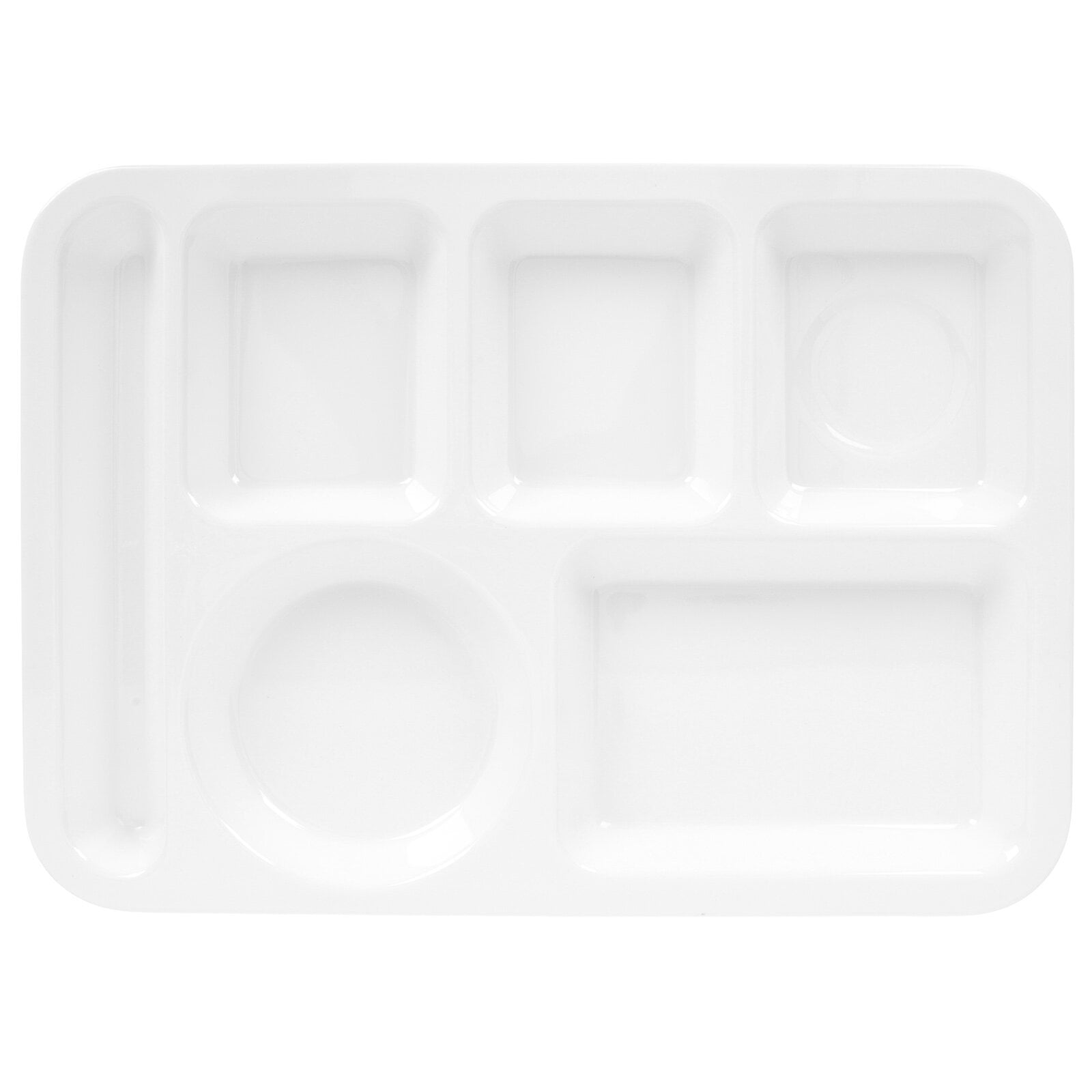Multigrid Food Plate Antifalling Food Plate Simple Style Divided