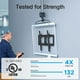 thumbnail image 3 of PERLESMITH Soporte de TV con certificación UL para la mayoría de televisores de 37 a 82 pulgadas, soporte de pared universal inclinable para TV se adapta a montantes de madera de 16 a 24 pulgadas con, 3 of 5