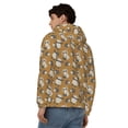 thumbnail image 4 of Kdxio Forest Animal Print Men Hoodies Casual Hoodies for Men with Zip Pockets Full Zip Long Sleeve Sweatshirt Sports Hooded Jacket-3X-Large, 4 of 5