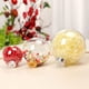 thumbnail image 5 of Adornos navideños Bola navideña transparente Bola de plástico hueca sin costuras Colgante creativo para decoración de árbol de Navidad, 5 of 5