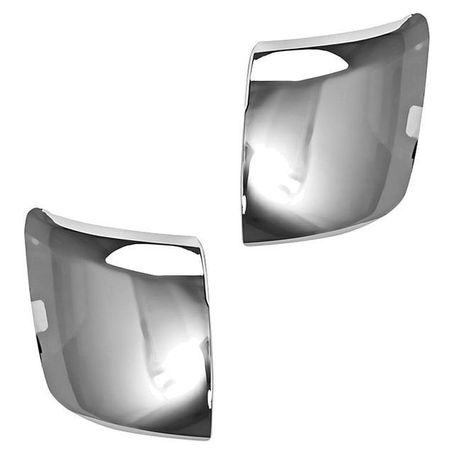Par de Alerones Defensa Chevrolet Silverado 2500 2007 A 2013 TONG YANG Cromado
