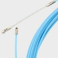 thumbnail image 2 of Fish Tape Electrical Wire Threader 3mm Cable Puller Fish Tape Blue Cable Fish Tape Reel Puller Metal Wall Wire Conduit Cable Fastener with Tensioner, 2 of 7