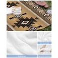 thumbnail image 6 of Brown Southwest Beach Towels Oversized Super Absorbent, Boho Aztec Ethnic Abstract Geometric Lightweight Bath Towel Quick Dry Sets For Bathroom/Pool/Rv Camping/Beach Play/Gym Room/Picnic 35"x70", 6 of 8