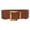 Brown, variant on IDALL Western Belts Wide Belts Women's Fashion Wild Wide Waistband Elastic Stretch Dress Waist Belt Buckle Band Elastic Belts for Women Leather Belt Black One Size