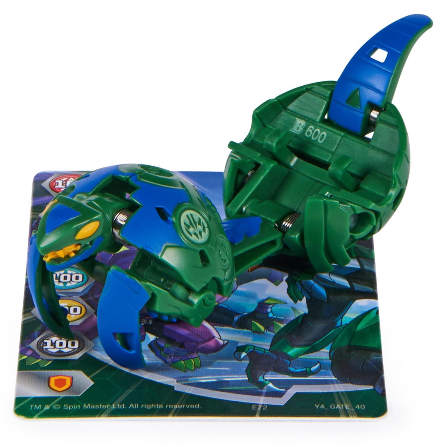 Bakugan Legends, Fangzor X Mantonoid, Figurine articulée de 5,1 cm et carte à collectionner, jouets pour garçons à partir de 6 ans