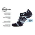 thumbnail image 4 of OS1st Unisex Thin Air Performance No Show Socks Grey OS1-3654G Blister, 4 of 4