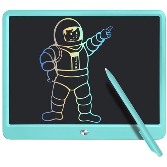 JHIJHOO 15 Inch LCD Writing Tablet Colorful Drawing Board Eraserable Kids Gift