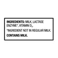 Great Value Lactose Free Whole Vitamin D Milk, Half Gallon, 64 fl oz