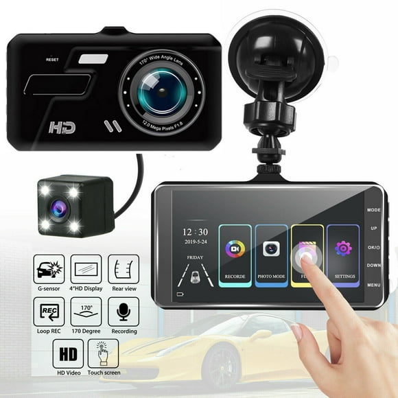TopLLC HD 1080P Car Driving Recorder Night Version DVR Camera 110 掳 Angle Aluminum Alloy Electronic Accessories