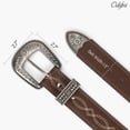 thumbnail image 7 of Odifni Women Western Belt for Cowgirl, PU Leather Wide Belt with Buckle for Jeans Dresses, 7 of 7
