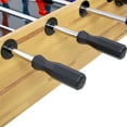 thumbnail image 6 of 54-Inch Hurricane Foosball Table for Family Game Rooms with Light Cherry Finish, Analog Scoring and Free Accessories, 6 of 6