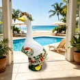 thumbnail image 6 of HWRETIE Yard Lawn Decorative Figurine Costume Graduation Season Outdoor Gooses Ornament with Cap for 23 Inch Porch, 6 of 8