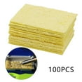thumbnail image 2 of 100 Pcs Soldering Iron Cleaning Pads Sponge Tip Sponges Welding Solder Iron, 2 of 9