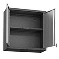 thumbnail image 3 of Manhattan Comfort Armoire de Rangement de Garage Flottante à Double Forteresse, Noir/gris, 3 of 5