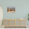 thumbnail image 2 of Stupell Industries Coastal Flower Blossom Basket Windblown Beach Grass Painting Gray Framed Art Print Wall Art, Design by Tom Mielko, 2 of 5