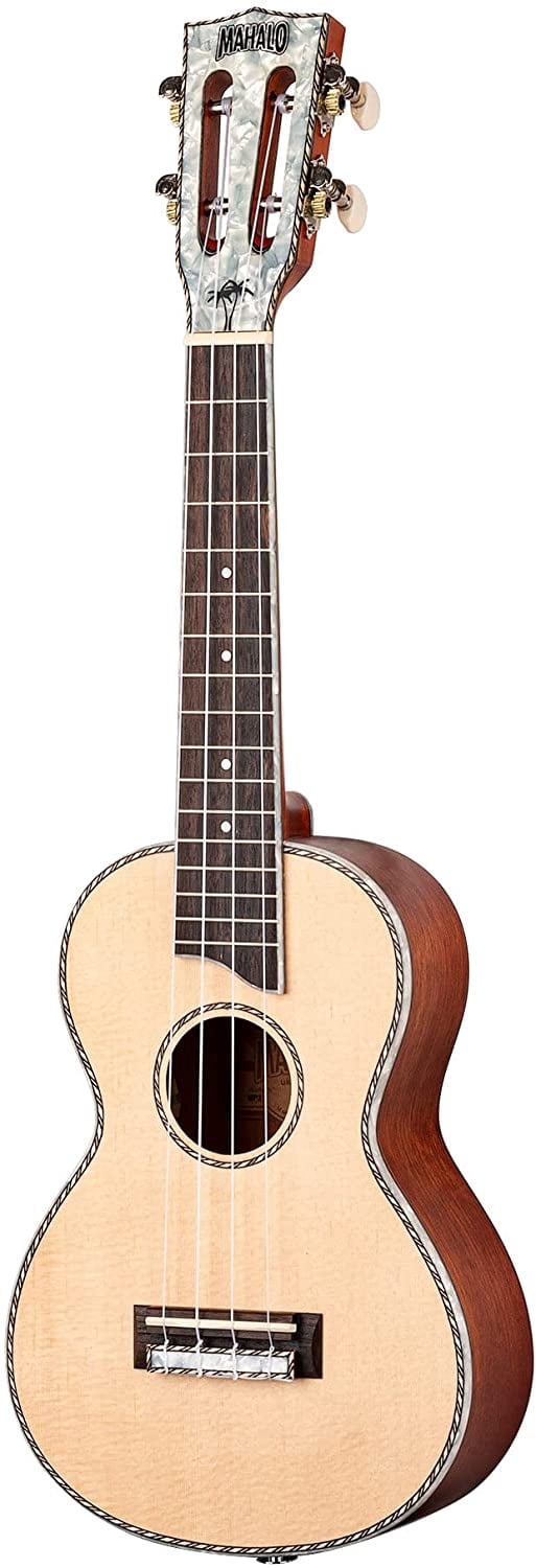 Mahalo Pearl Series Concert Ukulele With Gig Bag Natural