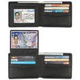 thumbnail image 1 of Billetera HIMI de piel auténtica con bloqueo RFID para hombre, 1 of 7