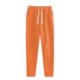 thumbnail image 3 of FRSASU Lounge Sets for Women 2 Piece Outfits Tracksuit Jogger Set Long Sleeve Tops and Elastic Waist Drawstring Long Pants with Pockets Orange M(M), 3 of 4