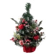 thumbnail image 3 of Abbraccia Artificial Christmas Tree Ornaments Xmas Gifts for Centerpiece Party and green 40cm, 3 of 8