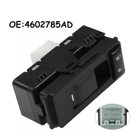 Window Control Switch for 06-17 Chrysler/Dodge Avenger/Ram/Mitsubishi 04602785AA