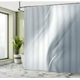 thumbnail image 4 of Ambesonne Grey Shower Curtain, Monochromatic Abstract, 69"Wx75"L, Grey, 4 of 4