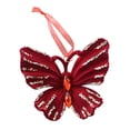 thumbnail image 1 of Adorno colgante para de Navidad, regalo de Navidad, decoración colgante roja, colgante para tienda, hogar, oficina, festival, fiesta, recuerdos Mariposa, 1 of 8