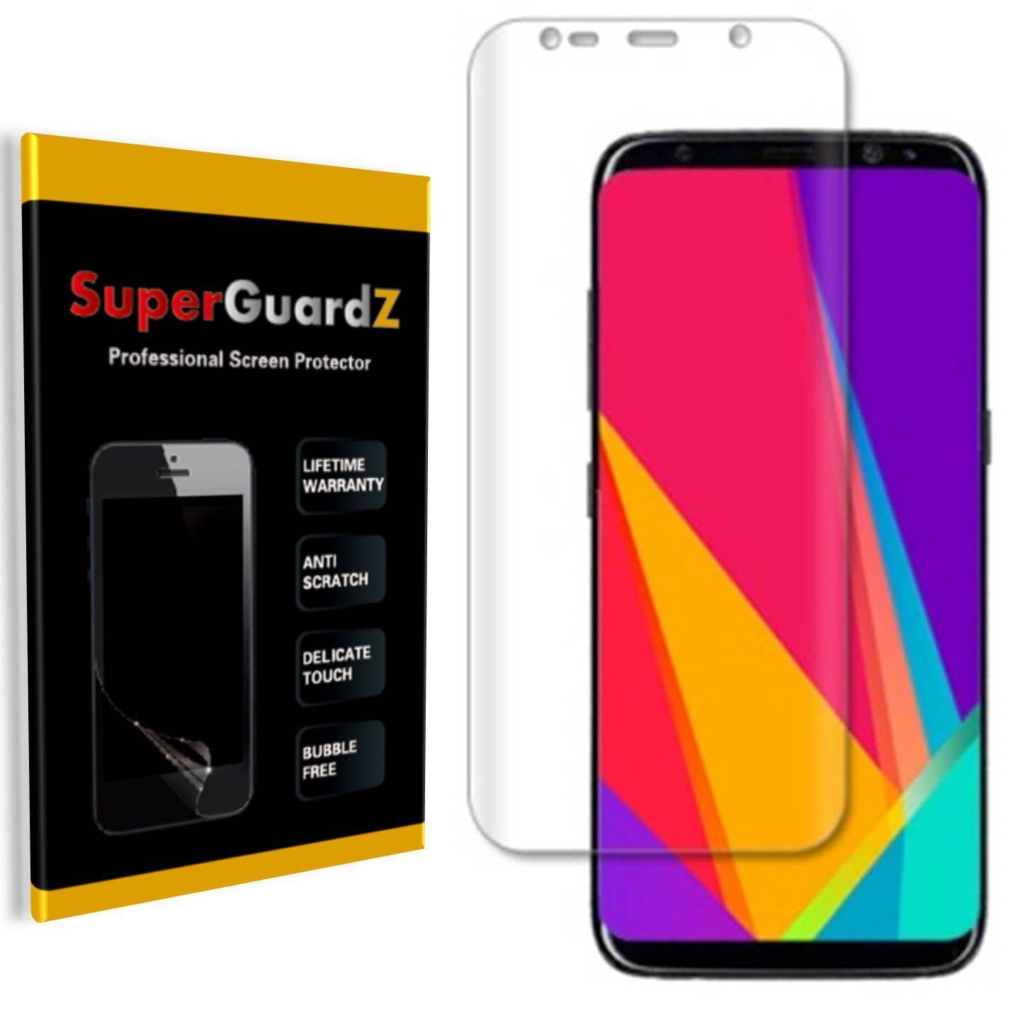 3-PACK Samsung Galaxy S9 SuperGuardZ [FULL COVER] Screen Protector, Anti-Glare, Matte, Anti-Fingerprint, Anti-Scratch, Anti-Bubble