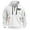White, variant on Fengactive Hoodies for Men Quarter Zip Pullover Vintage Long Sleeve Casual Fashion Sweatshirts With Pockets