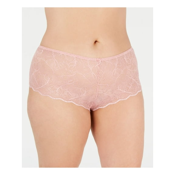 INC Intimates Pink Boy Short Underwear Plus 1X