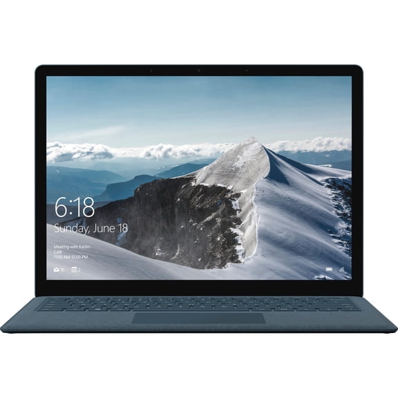 Pre-Owned Microsoft Surface Laptop 13.5" Touch 8GB 256GB SSD Core™ i5-7200U 2.5GHz Win10P, Cobalt Blue (Fair)