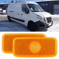 thumbnail image 2 of 1 par de cubierta de luz de lente de lámpara de indicador lateral de coche 1671689 se adapta a FORD TRANSIT MK6/MK7, 2 of 10