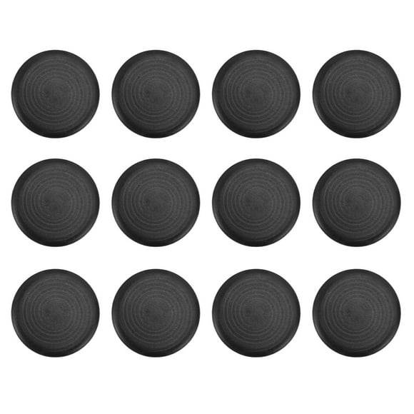 ZOUSSIQI 12pcs Arcade Button Cover Replace Mechanical Push Button Cover for Kailh for Cherry for TTC for Akko for Glorious Switches Black EL225#61280