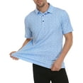 thumbnail image 5 of LRD Golf Shirts for Men UPF 50 Moisture Wicking Short Sleeve Polo Shirt Life's A Beach 3XL, 5 of 5