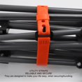 thumbnail image 3 of Dioche 3pcs Utility Straps with Buckle, Adjustable Rubber Straps Organize Cables Rubber Tension Straps for Fishing Rods Camping Gear Arts Crafts, Long Type, 3 of 7
