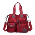 thumbnail image 2 of Bolso de mujer, bolso de mano de gran capacidad, bolso de mensajero informal de nailon, 2 of 5