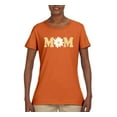 thumbnail image 2 of Wild Bobby, Mom Daisy Mother's Day Womens Graphic Tee, Orange, X-Large, 2 of 6