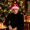 thumbnail image 4 of 2026 Christmas Indoor Home Decor Christmas LED Light Up Santa Hat Elks And Snowman Series, 4 of 4