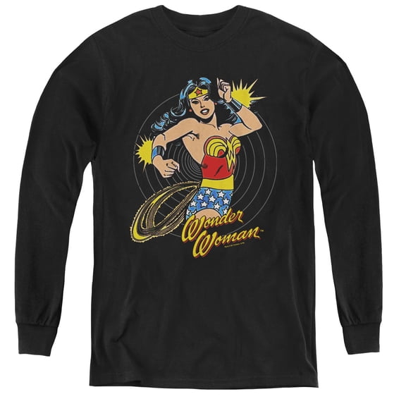 Dc - Spinning - Youth Long Sleeve Shirt - Large