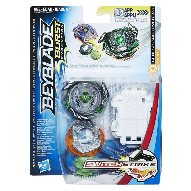 Beyblade Burst Evolution SwitchStrike Starter Pack Genesis Valtryek V3 - Beyblade Burst Evolution SwitchStrike Starter Pack Genesis Valtryek V3 -