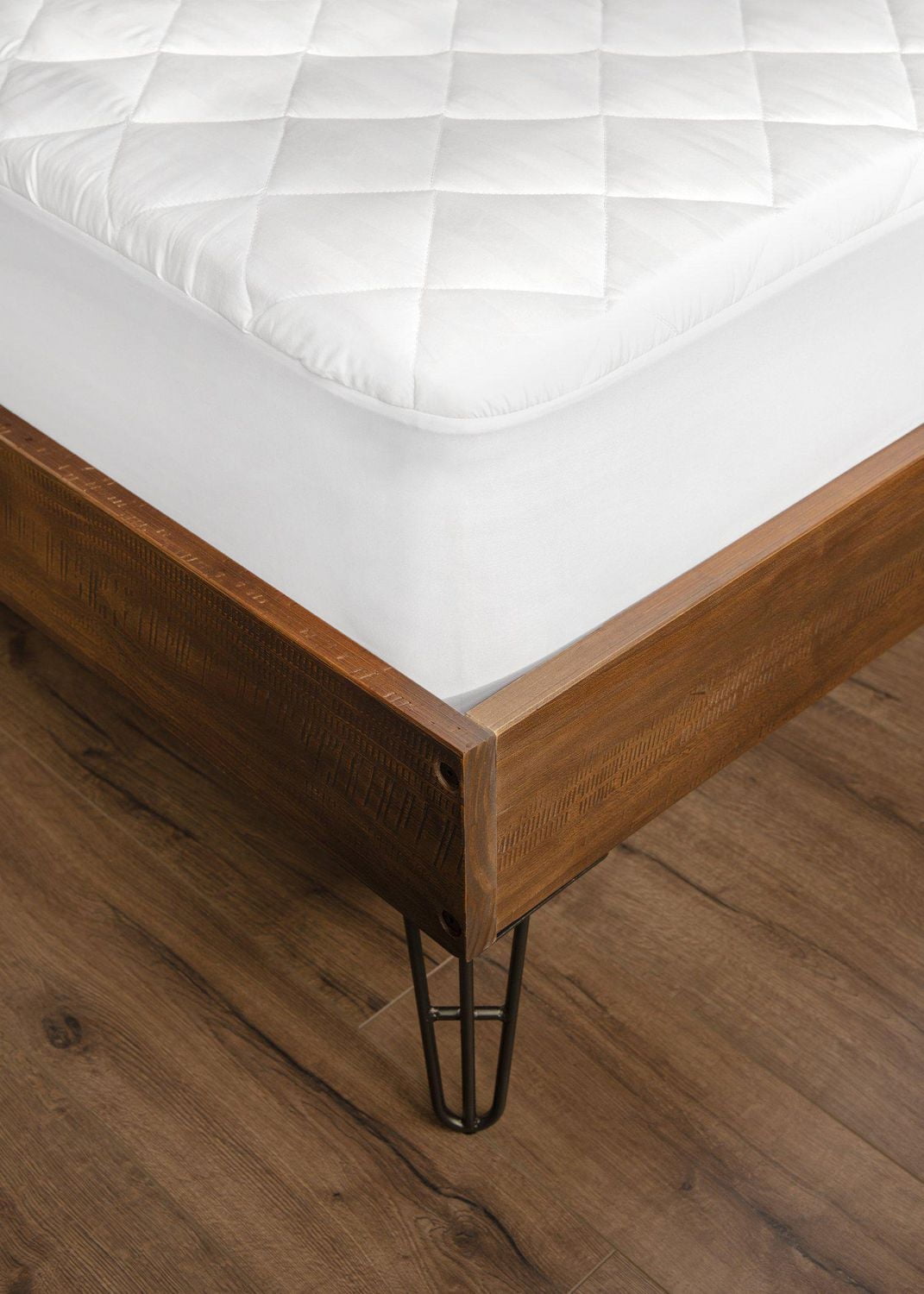 Fusion Antimicrobial Polyester Mattress Pad Queen