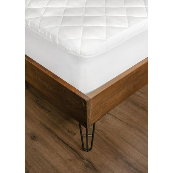 Couvre-matelas en polyester antimicrobien Fusion simple