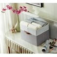 thumbnail image 3 of Storage Box with Lid Decorative Box Large Storage Bins with Lid ( & with Flip Lid), 3 of 9