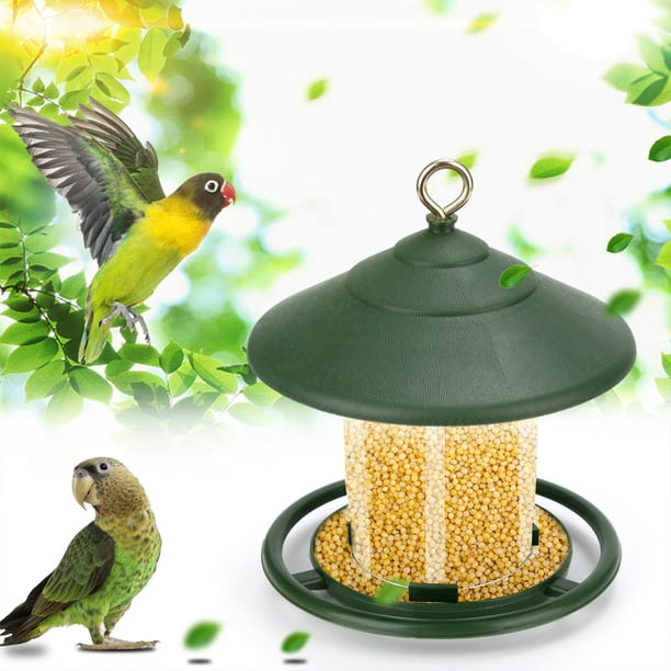 Agierg mangeoire pour oiseaux sauvages suspendus jardin jardin décoration  extérieure nourriture pour oiseaux 