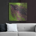 thumbnail image 6 of Luxe Metal Art 'Earth as Art: Demini River' Metal Wall Art, 36"x36", 6 of 7
