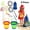 Multicolor 2, variant on Hengguang 8 Pcs Kids Fishing Net with Bucket and Sand Shovel, Telescopic Fishing Landing Net with Detachable Handle for Kids, Collapsible Sand Bucket, Kids Fishing Net Butterfly Net