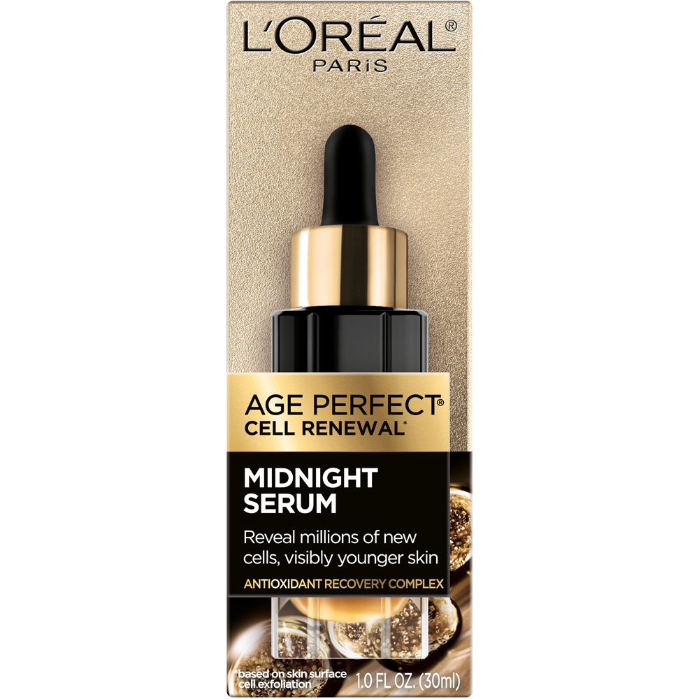 L’Oreal Paris Age Perfect Cell Renewal Midnight Serum, 1 oz.